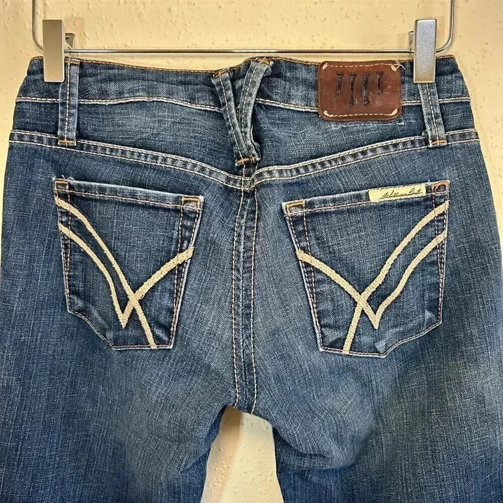 William Rast Stella Size 28 Classic Rise Bootcut Jean Western 2000s Festival - Picture 2 of 7